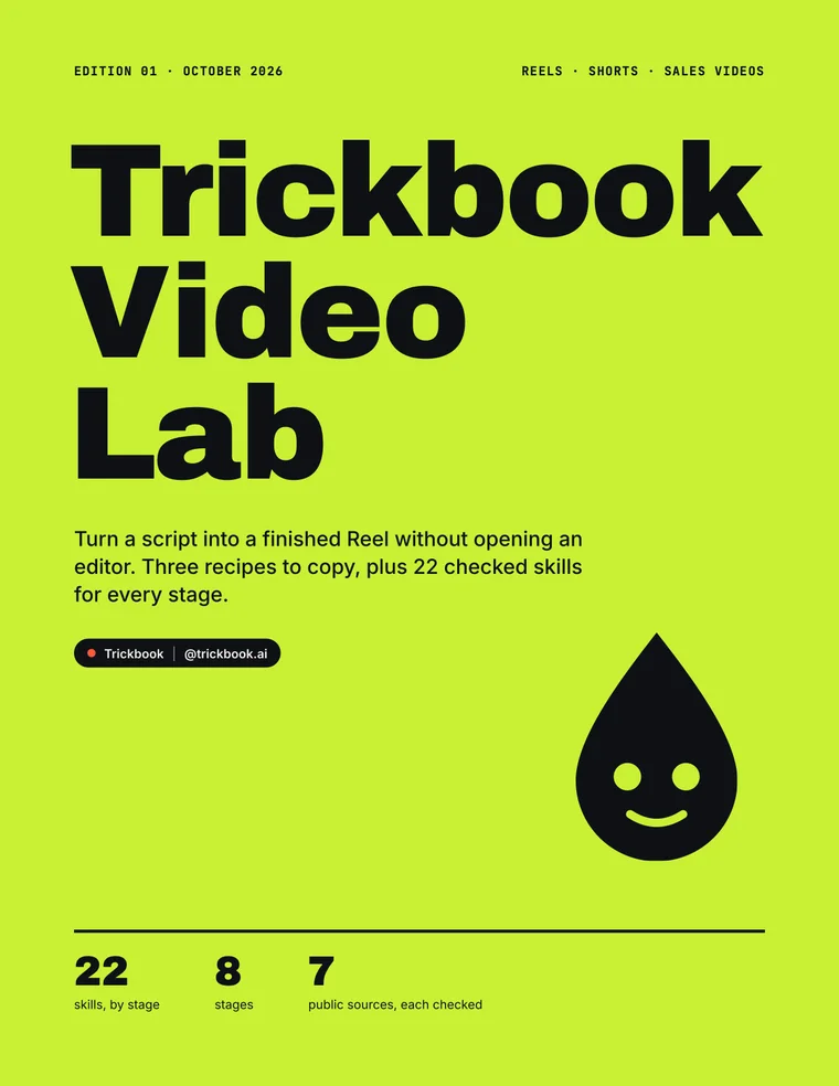 Cover of The Trickbook Video Lab