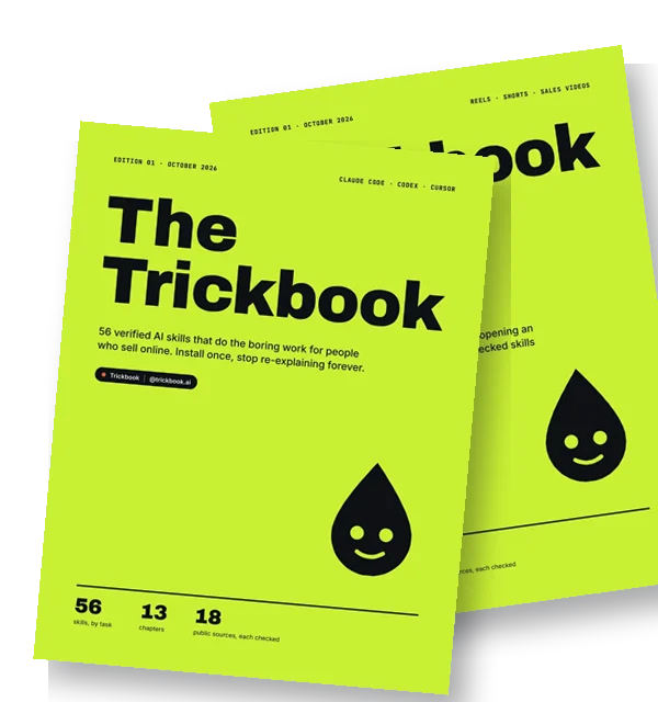Covers of The Trickbook and the Video Lab